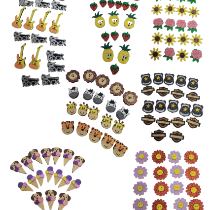 L011 ADESIVOS EM E.V.A - 20 UN