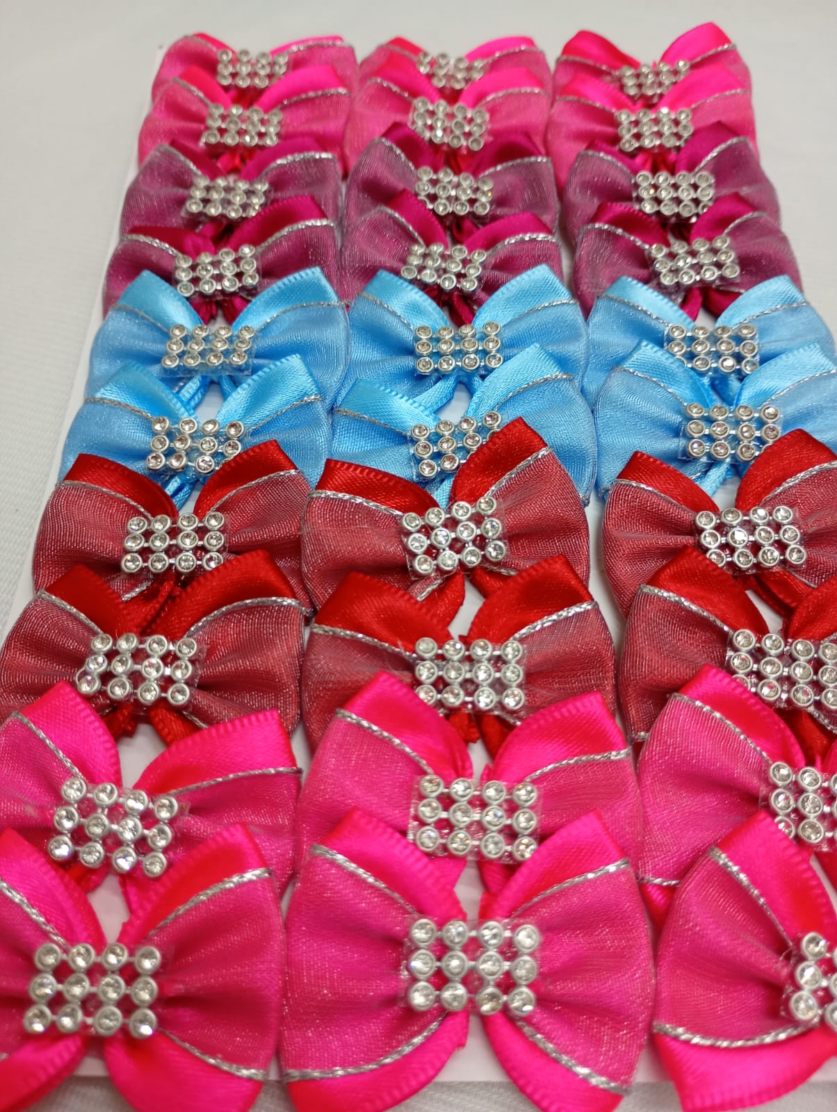 L11626 LAÇO DUPLO C/STRASS - 30 UN - Image 2