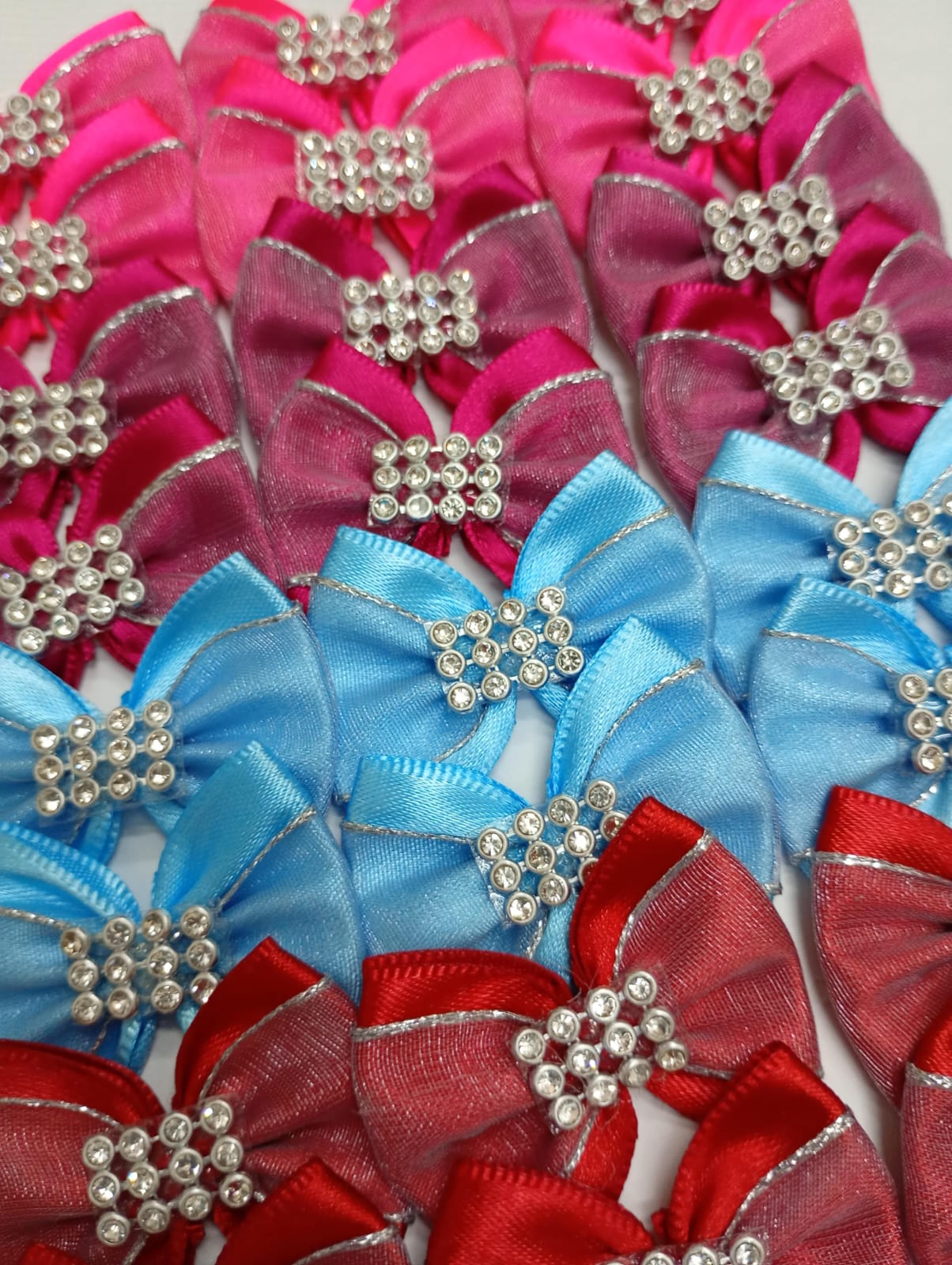 L11626 LAÇO DUPLO C/STRASS - 30 UN - Image 5