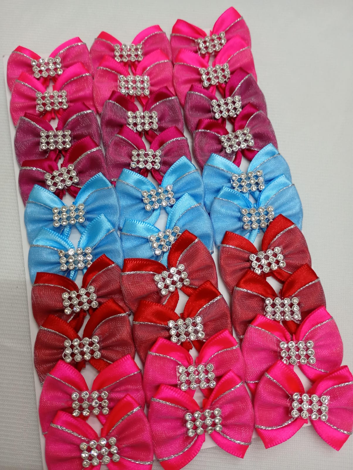 L11626 LAÇO DUPLO C/STRASS - 30 UN - Image 6