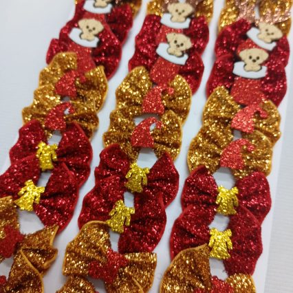 L5015 LAÇO BRILHOSO NATAL - 30 UN