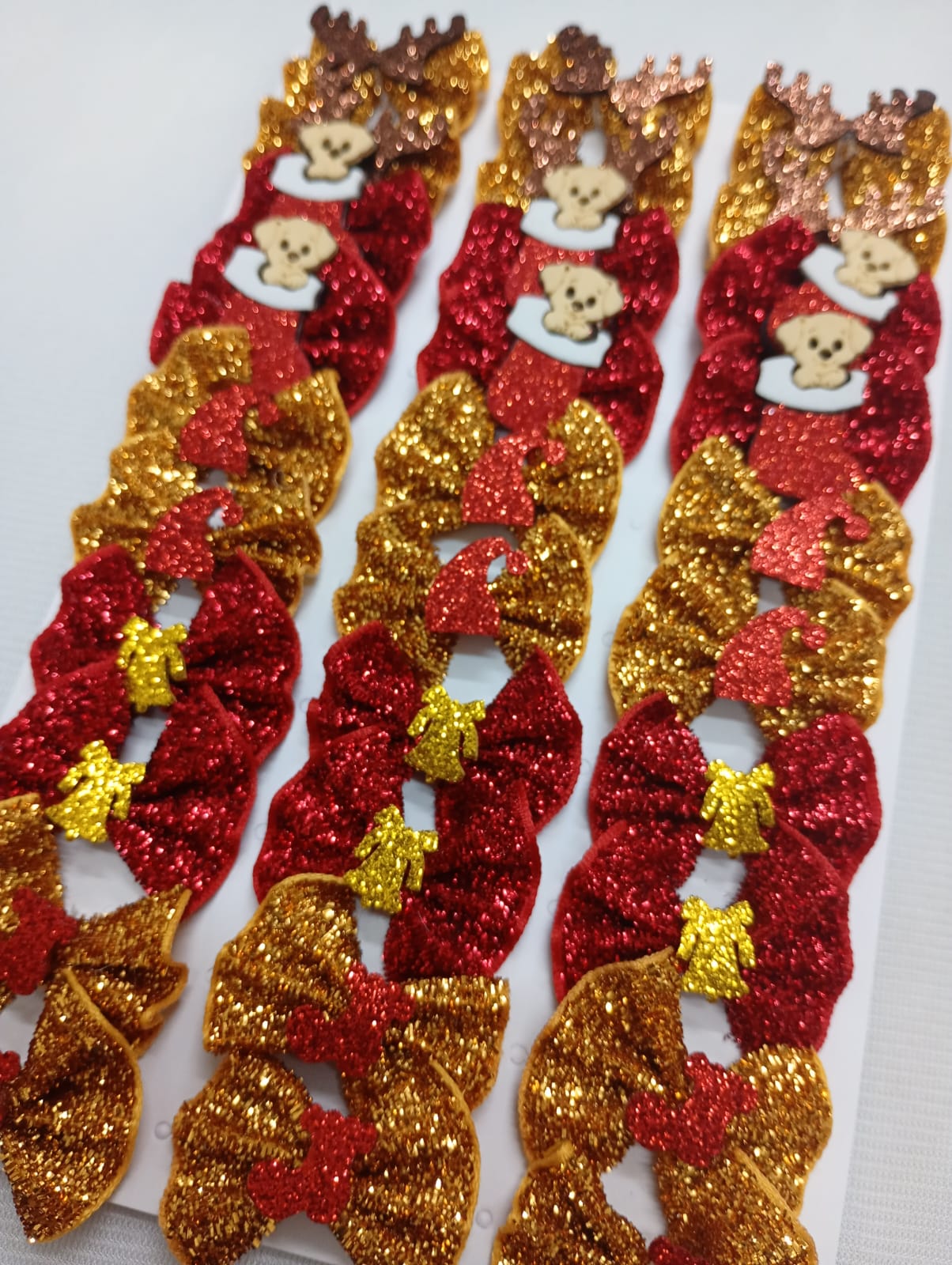 L5015 LAÇO BRILHOSO NATAL - 30 UN