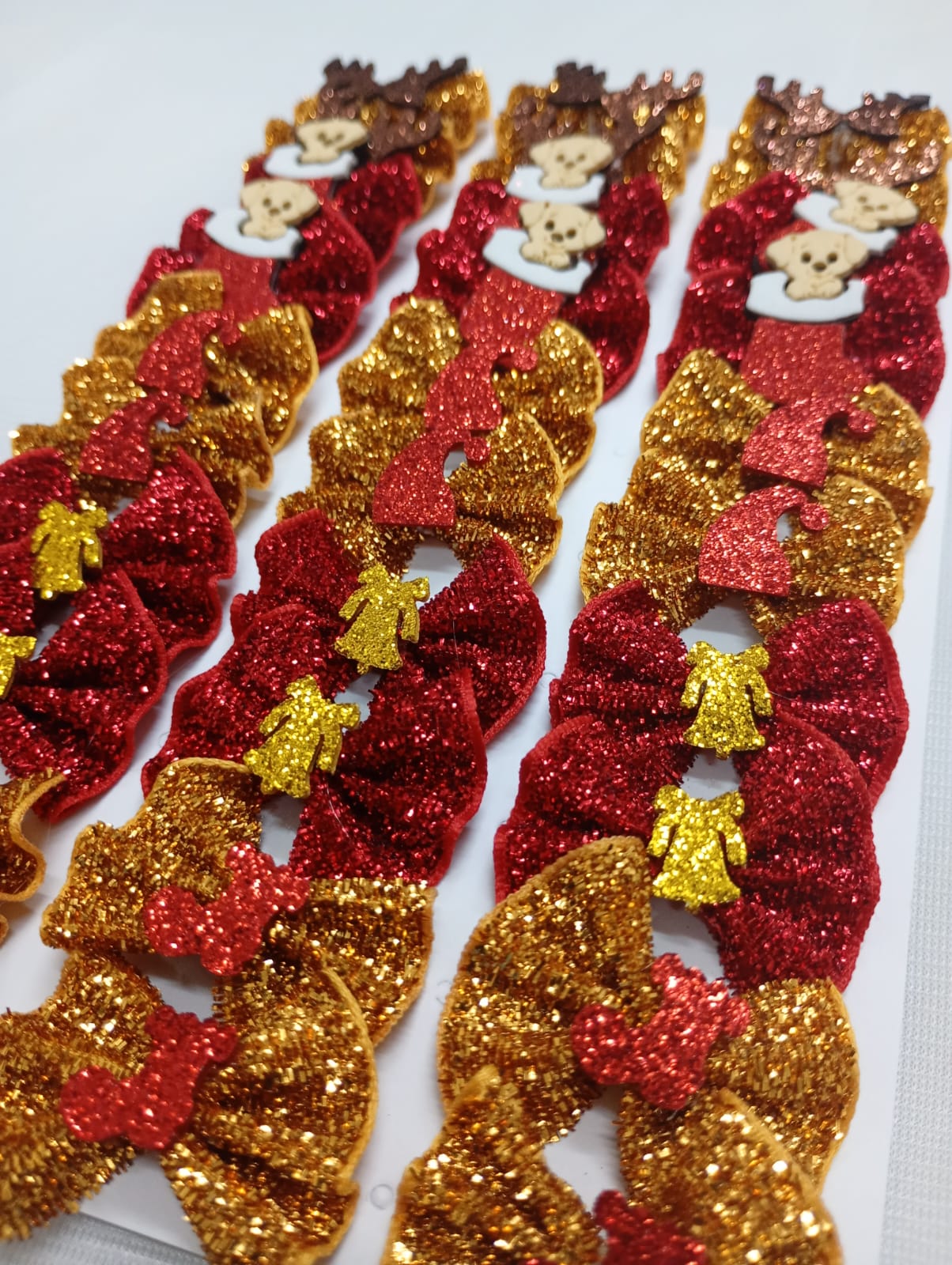 L5015 LAÇO BRILHOSO NATAL - 30 UN - Image 2