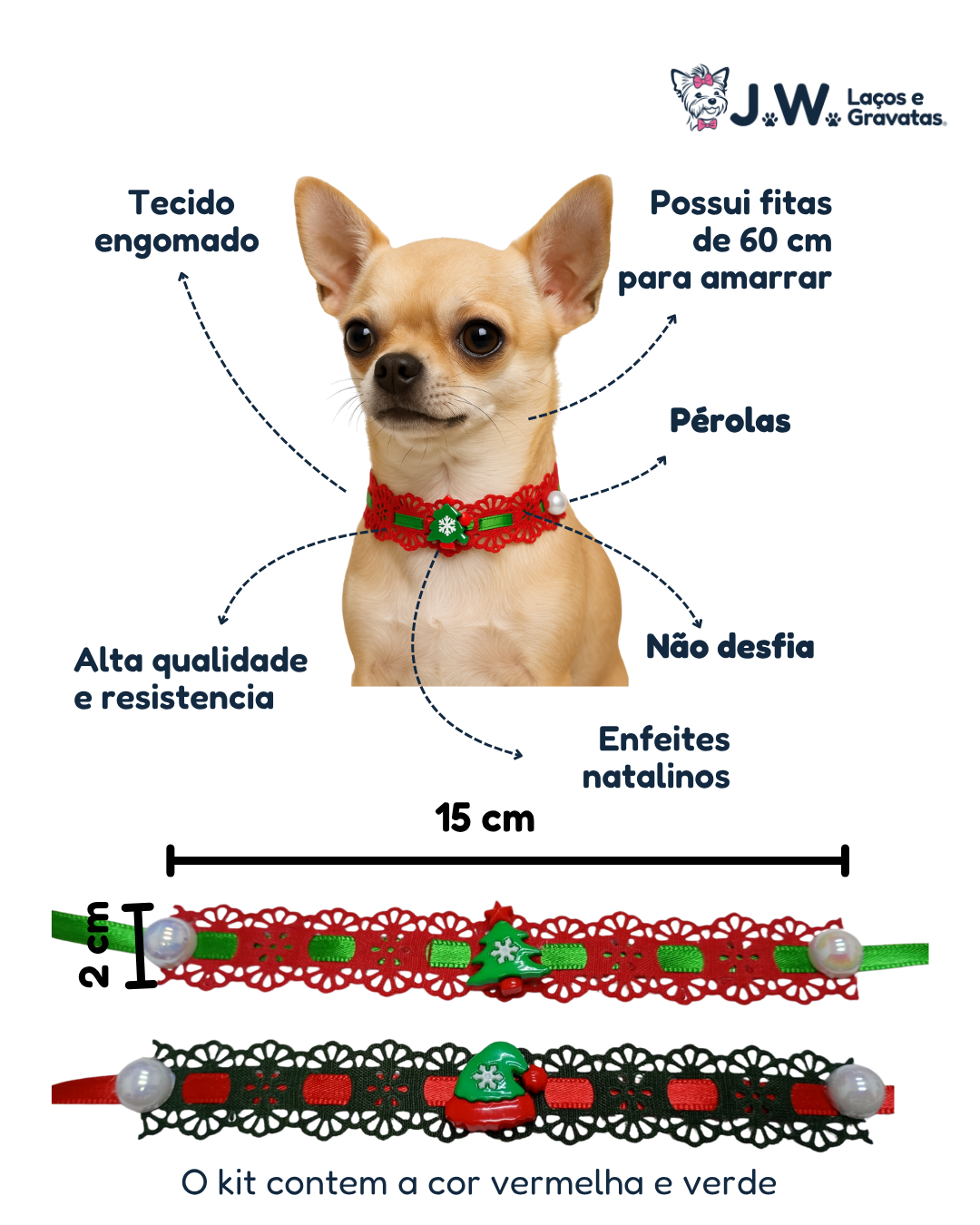 L513 PASSA FITA NATALINO - 20 UNID - Imagem 2