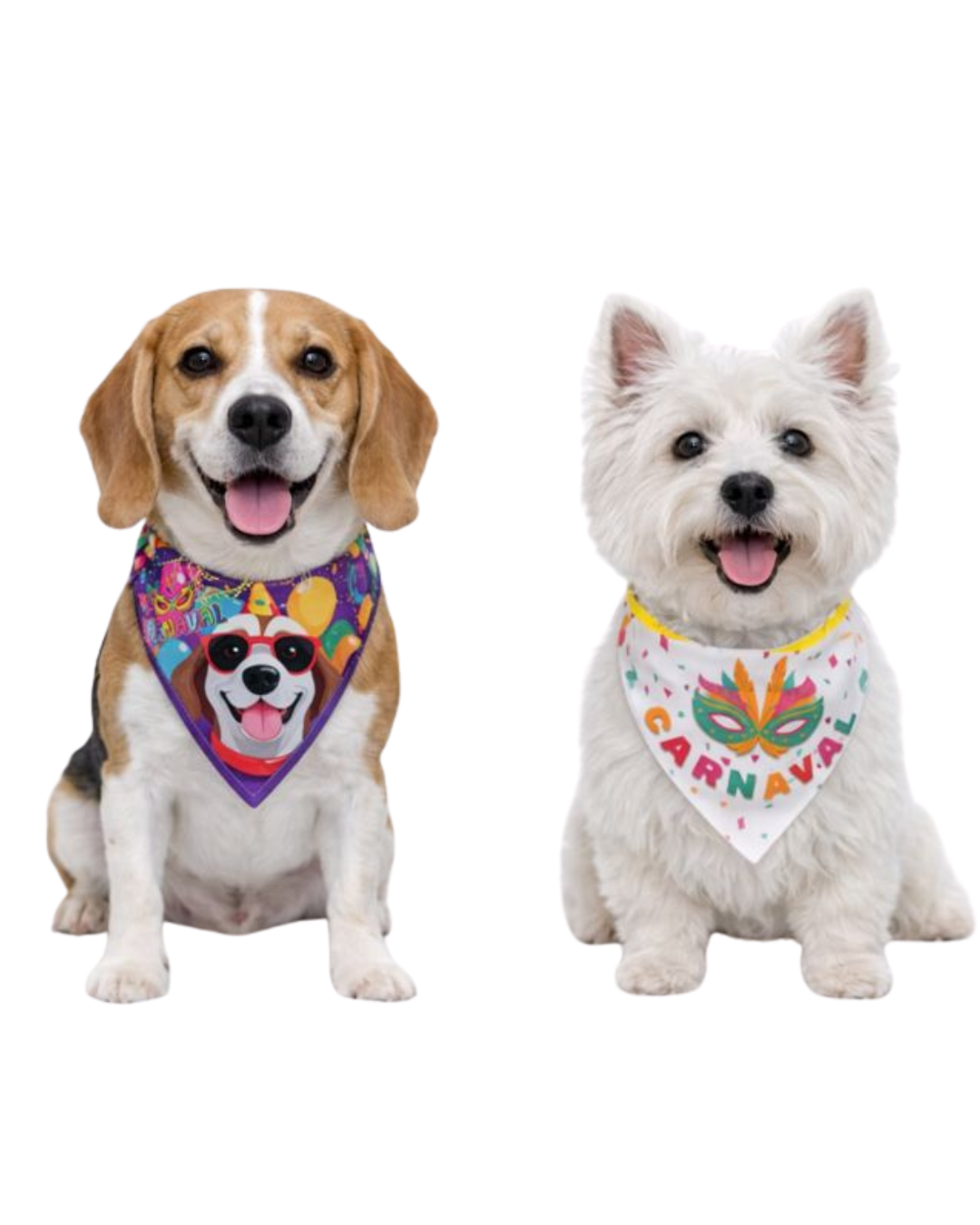B7015 BANDANA CARNAVAL SEM COSTURA - 10 UN - Imagem 3