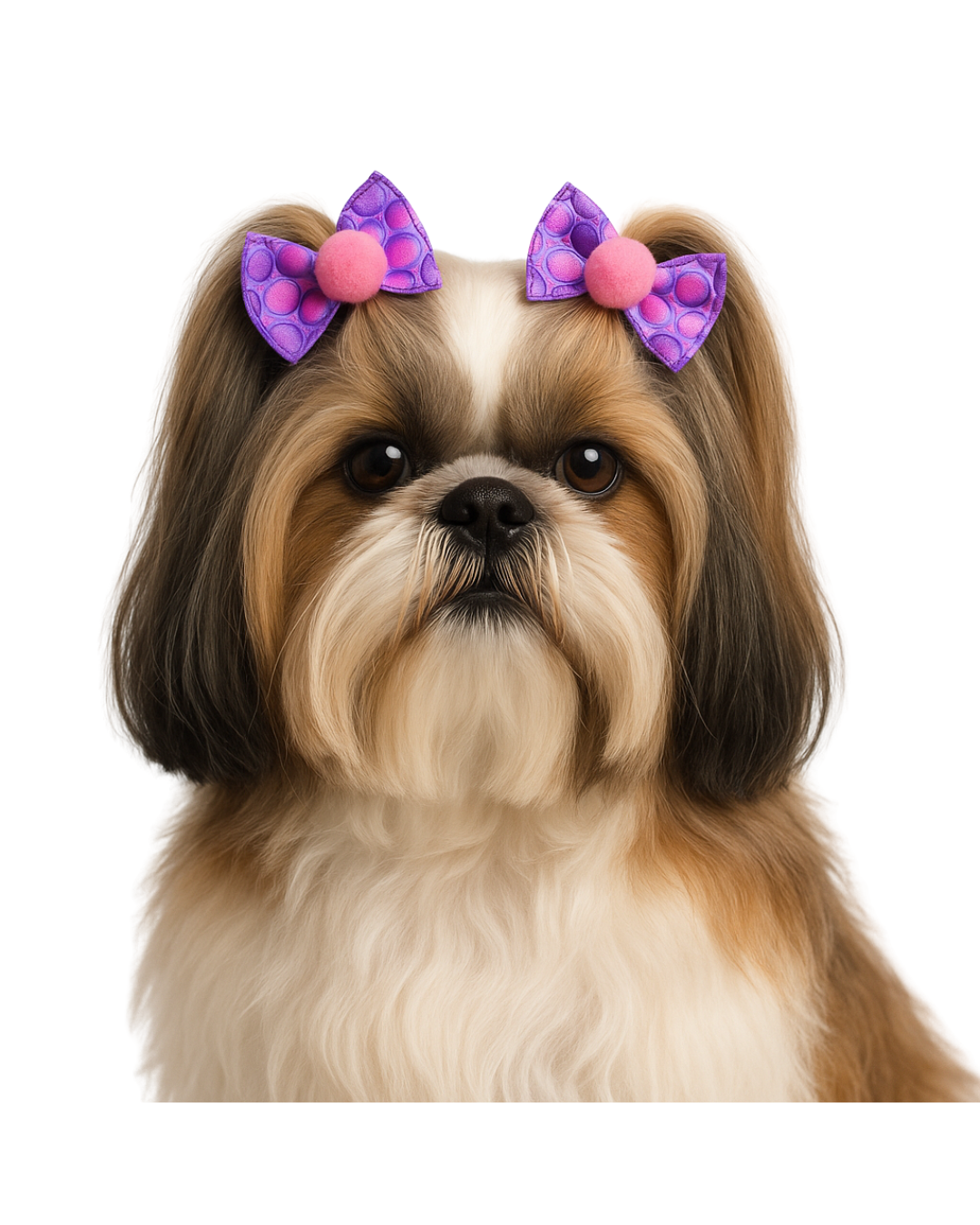 L10647 LACINHO ESTAMPADO C/POMPOM - 30 UN