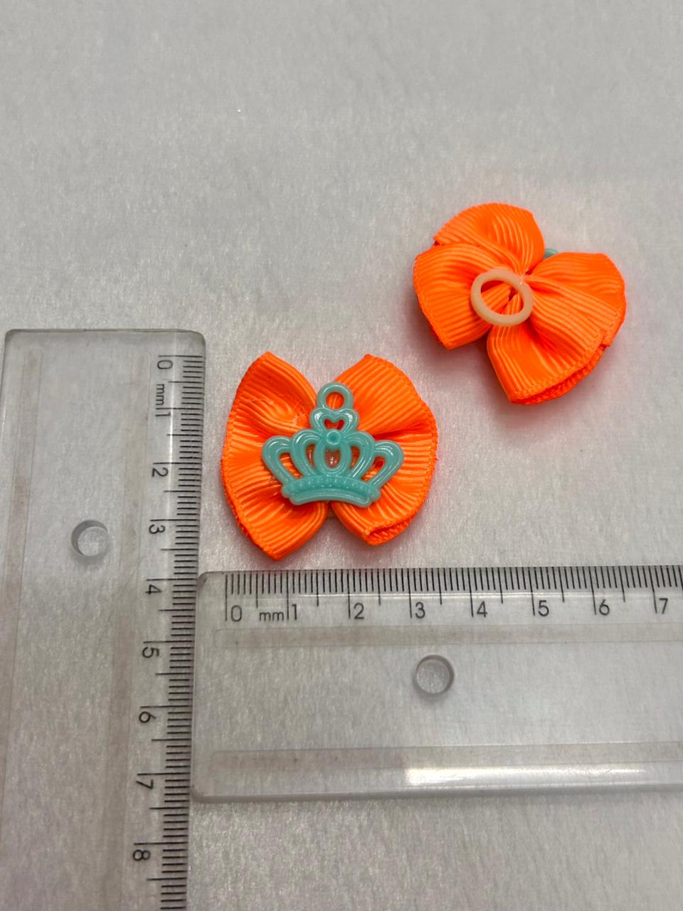 L11677 LAÇO GORGURÃO NEON C/COROA - 30 UN - Imagem 2