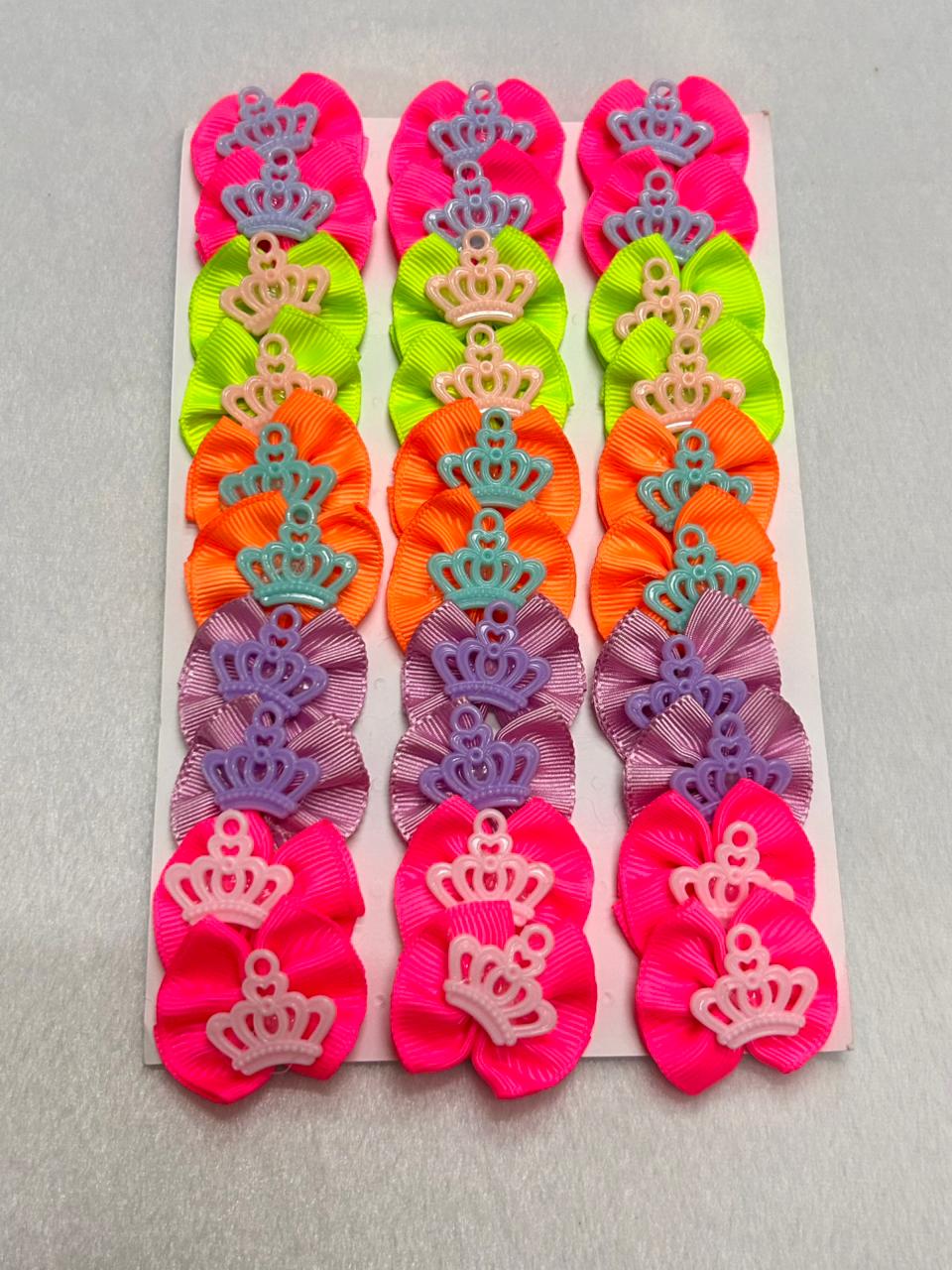 L11677 LAÇO GORGURÃO NEON C/COROA - 30 UN - Imagem 5