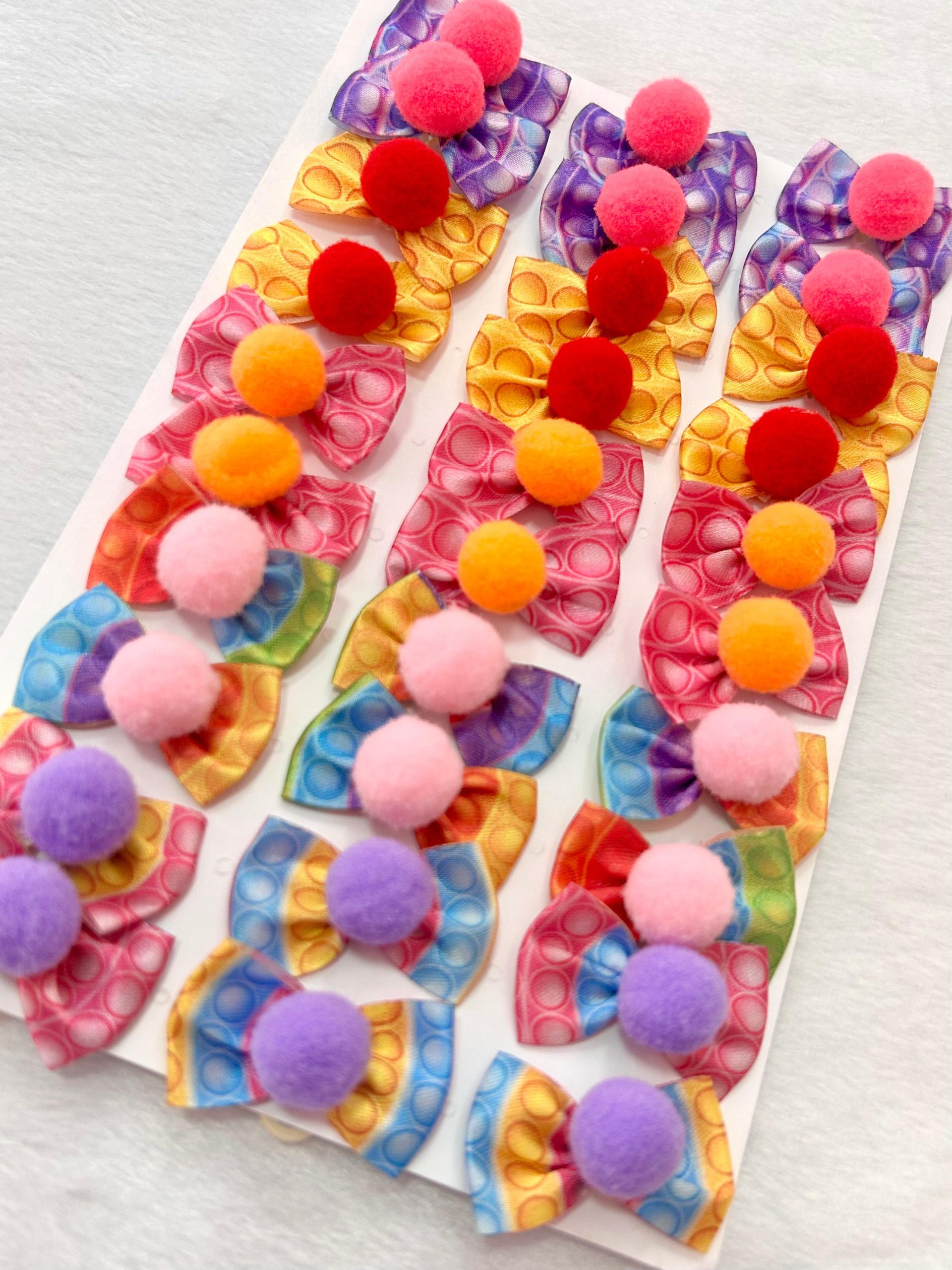 L10647 LACINHO ESTAMPADO C/POMPOM - 30 UN - Imagem 5