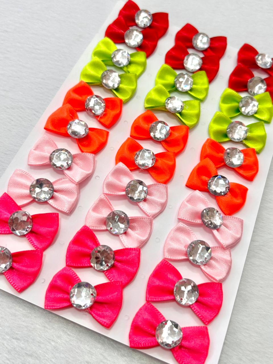 L10690 LACINHO CETIM C/CRISTAL - 30 UN - Imagem 4