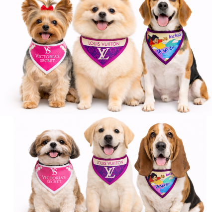 B4014 BANDANA MARCAS FÊMEA - 10 UN