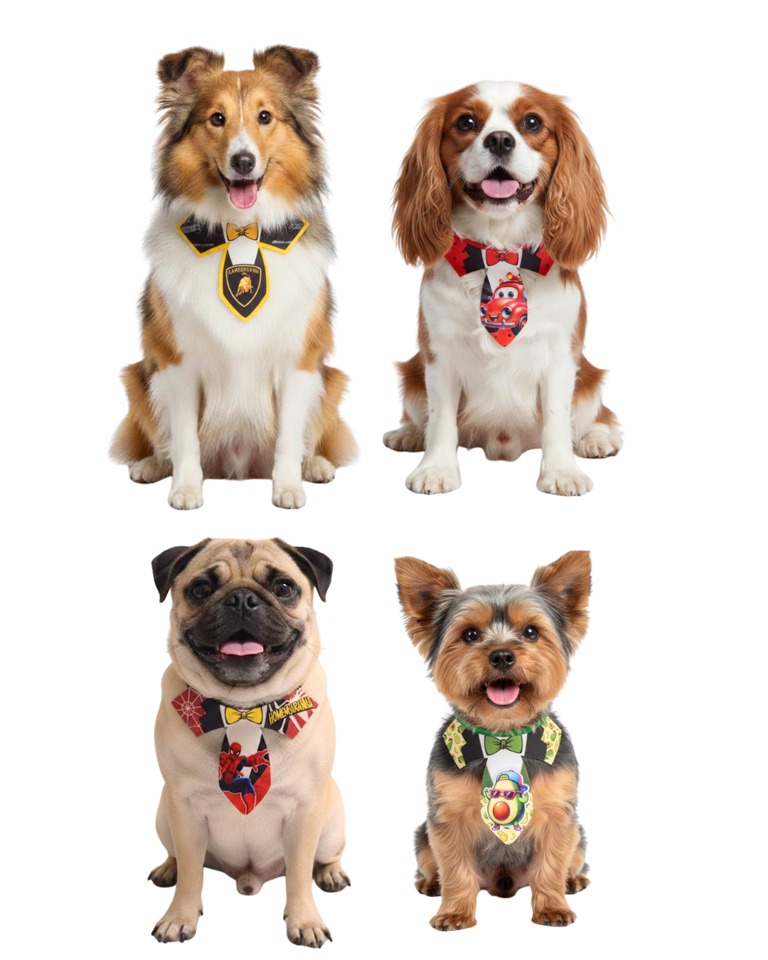 G26603 GRAVATA COLARINHO ESTAMPADA - 10 UN