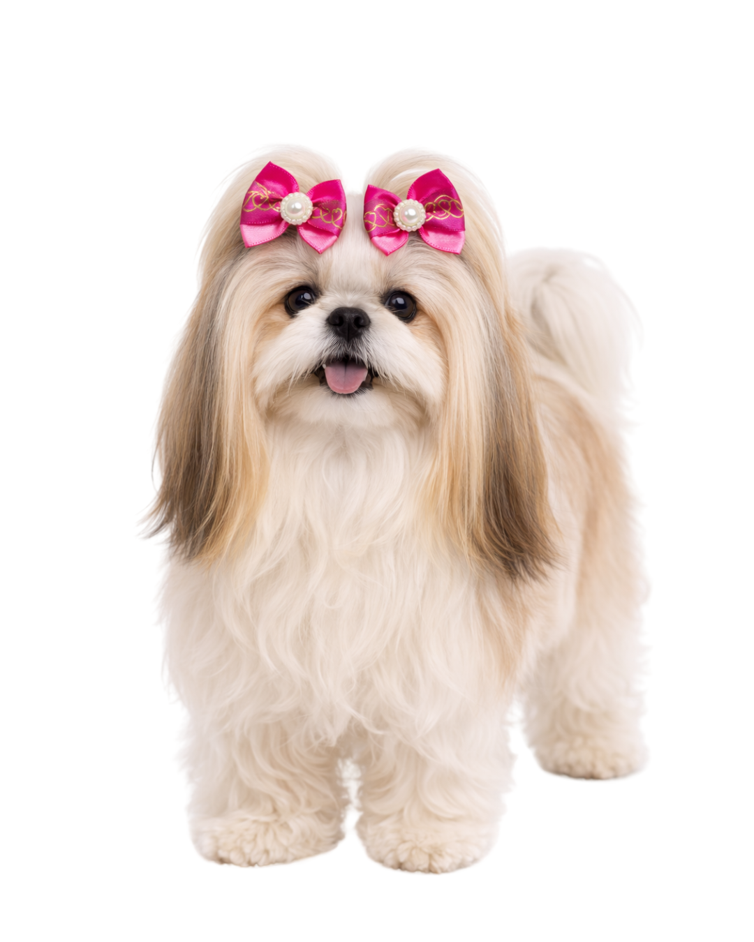 L11626 LAÇO DUPLO LOVE C/PEROLA - 30 UN