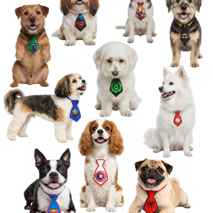 G267 GRAVATA SUPER HEROIS