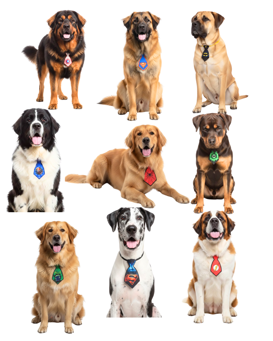 G267 GRAVATA SUPER HEROIS - Imagem 8