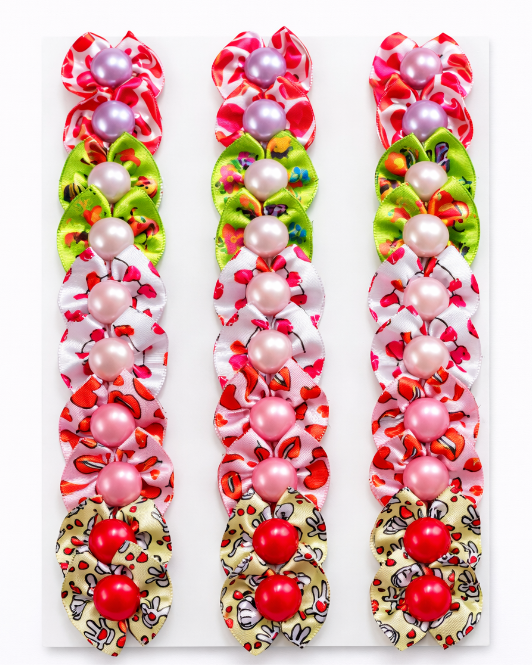 L10255 LAÇO ESTAMPADO LOVE C/PÉROLA - 30 UN - Imagem 3