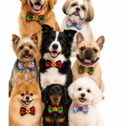 L10857 BORBOLETA DUPLA POA C/FLOR CRISTAL - 20 UN