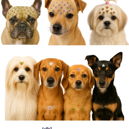 L195 PIERCING/ADESIVO VARIADOS - 12 CARTELAS