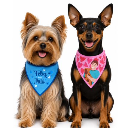 B4593 BANDANA PET DIA DOS PAIS - 10 UN